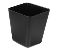 Toyvian Cesta Organizadora para Panel Perforado de Acero Inoxidable Contenedor de Almacenaje Resistente y Fácil de Instalar para Hogar y Oficina Diseño Minimalista Negro