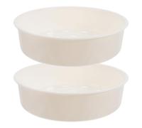 Toyvian Cestas de Vapor de Plástico 2l para Olla Arrocera Juego de 2 Unidades Utensilios de Cocina al Vapor Resistentes y Compactos Accesorios para Cocinar y Restaurante