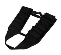 Toyvian Chaleco De Cerveza Portátil para Hombre Negro, Cinturón Ajustable Multi-Botellas y Latas, Soporte para Bebidas Al Aire Libre, Accesorio Práctico para Camping, Senderismo y Picnics