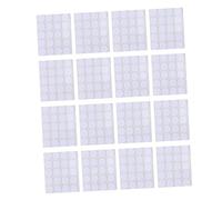 Toyvian Cinta de Espuma Adhesiva para Mechas de Vela 2 CM X 1 MM Doble Cara 25 Hojas 500 Unidades Puntos Adhesivos para Base de Velas y Manualidades