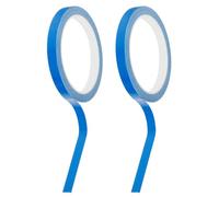 Toyvian Cinta Protectora para Bordes de Raqueta de Tenis de Mesa Autoadhesiva Azul 10 M X 1 CM 2 Unidades Tira Flexible para Protección de Cantos Partidos y Entrenamientos