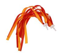 Toyvian Cintas Decorativas para Manillar de Bicicleta Infantil Borlas de Poliéster Resistentes 1 Par Colores Rojo y Naranja Accesorios para Patinete y Bicicleta de Equilibrio Adecuado