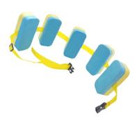 Toyvian Cinturón Flotante para Natación Niño Ajustable Eva Azul y Amarillo Cinturón De Entrenamiento para Nadar Principiantes Deportes Acuáticos Piscina Recreación Al Aire Libre