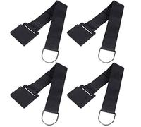 Toyvian Cinturón Resina Violonchelo y Contrabajo para Antideslizante Negro Ajustable de 40 a 70cm 4 Piezas Soporte Estable Plegable