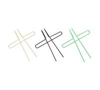 Toyvian Clip para Partituras de Música de Acero Resistente Fuerte Sujeción y Diseño Antiviento, Pack de 3 Piezas Adecuado para Músicos y Compositores en Conciertos y Color Color Aleatorio