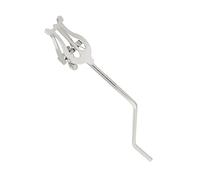 Toyvian Clip Para Partituras De Saxofón Tenor Portátil, Abrazadera Musical De Hierro Plateada, Soporte Ajustable Antideslizante Para Música y Lectura Prácticas Musicales