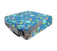 Toyvian Cojín Elevador Para Sillas De Comedor Infantil Almohadilla De Asiento Para Niño Niña Cojín Antideslizante Con Diseño De Cinturón Para La Comida Los Pequeños