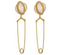 Toyvian Colador de Té Dorado de Acero Inoxidable 304, Infusor Compacto 2 Piezas para Hogar y Oficina, Filtro de Té Reutilizable para Preparar Infusiones Tradicionales
