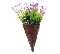 Toyvian Colgante De Flor Artificial Decoración Del Hogar Hortensia Muro Colgante De La Pared Flores Artificiales Al Aire Falso Interior Pequeño Exterior El Plastico