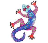 Toyvian Colgantes De Gecko De Hierro Decoración De Pared Adornos Colgantes Para Entrada Artesanías De Hierro Decoración Para Jardín