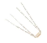 Toyvian Collar Colgante para Magnético de Acero Inoxidable Diseño Tornillo y Tuerca Set de 2 Piezas Accesorios para Clavícula Ideales para San Valentín y Uso Diario