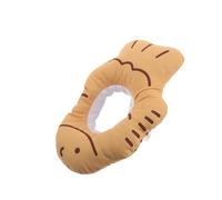 Toyvian Collar Isabelino Ajustable para Gatos y Perros con Diseño Flexible de Poliéster, Cono Protector Suave para Evitar Lamidos Tras Cirugía, Adecuado para Recuperación