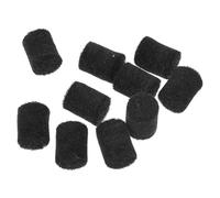 Toyvian Columna de Fieltro para Saxofón Profesional 10 Piezas Negras 8x11 Mm, Herramienta para Reparación de Saxofón, Protector Ligero para Pilares, Accesorio de Repuesto para Músicos
