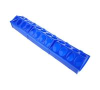 Toyvian Comedero para Aves Tapa Comedero de Plástico Grande para Aviarios de Exterior Dispensador de Comida para Aves de Corral Colgantes para Pájaros