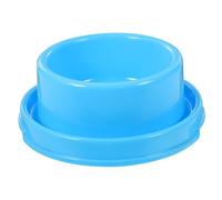 Toyvian Comedero para Mascotas Antienganche Cuenco Circular De Plástico Resistente Tamaño Pequeño Adecuado para Perros y Gatos Color Aleatorio Fácil De Limpiar