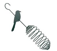 Toyvian Comedero para Pájaros De Metal Bola De y Jaula para Soporte para Comida para Pájaros para Interior y Exterior Color Oscuro