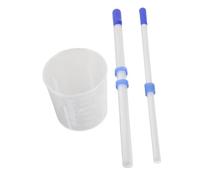 Toyvian Comedero para Pollitos Herramientas De Alimentación para Aves De Inyectores De Alimento Portátiles para Avicultura Interior y Exterior para y Codornices