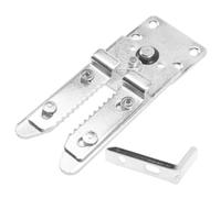 Toyvian Conectores para Sofás Seccionales Metálicos, Clips Cortos para Unión De Muebles, Soporte Ajustable para Sofá Multifuncional, 2 Piezas, Uso para Desmontaje y Fijación De Brazos