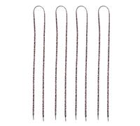 Toyvian Cordones Planos Elásticos Estampado de Leopardo 2 Pares de 120 CM Fabricados Poliéster Duradero Accesorios para Zapatos Casuales y Deportivos Cordones de Moda Resistentes y