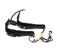 Toyvian Correa De Saxofón y Padded Arnés De Hombro Ergonómico Para Saxo y Tenor Para Estudiantes y Adultos