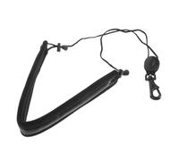 Toyvian Correa de Soporte Acolchada Ajustable para Saxofón Alto y Tenor 58 Cm, Arnés Ligero y Resistente para Hombro, Accesorio de Transporte Cómodo para Músicos