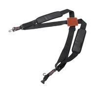 Toyvian Correa Doble Ajustable para Djembé Africano Correa de Poliéster y Cuero Marrón para Adultos Accesorio de Percusión para Transporte Seguro y Uso en Actuaciones Musicales