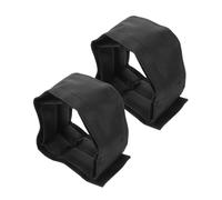 Toyvian Correas Ajustables para Zancos de Yeso Acolchadas Gruesas de Nylon Negro, Juego de 2 Piezas, para Zancos Pierna, Uso en Construcción y Renovación Segura