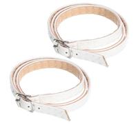 Toyvian Correas Cruzadas para Zapatos de Tacón Alto Color Blanco de Pu, Anticaída y Cómodas, Diseño Chic para Uso Diario y Gran Decoración