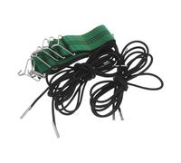 Toyvian Correas Elásticas de Repuesto para Silla de Patio 7 Piezas 5 Verdes 2 Negras Resistentes a Rayos UV para Sillón Reclinable Plegable Bandas de Cincha Reforzadas para Muebles de