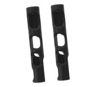 Toyvian Corrector de Postura para Violín 2 Piezas de Goma Negra para Principiantes, Accesorio Cómodo que Mejora la Técnica y Agarre del Violín