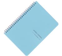 Toyvian Cuaderno de Notas de Diario A5 en Espiral, Cuaderno de Planificación, Pp Azul, Ligero y No se Deforma, para Casa y Diy, para Estudiantes