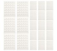 Toyvian Cuaderno de Partituras para Guitarra 85 Hojas de Papel de Notación Musical Vacío Tablaturas y Acordes, Papel sin Líneas para Composición y Práctica Portátil