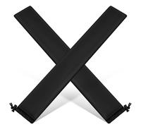 Toyvian Cubierta 210d de Poliéster para Limpiaparabrisas de Coche Negro | Protección Frente a Nieve y Excrementos de Aves, Instalación Rápida, para Brazos y Escobillas de Suv