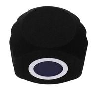 Toyvian Cubierta Insonorizada para Micrófono Negro Protección de Aislamiento para Estudios de Acústica Filtro de Ruido para Locuciones Protector de Micrófono Antiviento para Transmisión