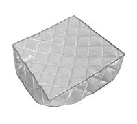 Toyvian Cubierta Protectora para Refrigerador Pequeño con Aislamiento Térmico de Aluminio y Tela Oxford, Diseño Portátil y Moderno para Balcón o Patio