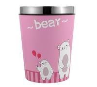 Toyvian Cubo de Basura de Gran Capacidad para Dormitorio Infantil Papelera Redonda de Dibujos Animados Anillo de Sujeción Contenedor para Residuos Cocina y Baño Material PP y PU