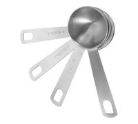 Toyvian Cucharas Medidoras Acero Inoxidable 4 Piezas 20 Ml para Condimentos y Hornear Utensilios de Cocina Compactos para Uso Doméstico y Profesional
