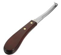 Toyvian Cuchillo de Pezuña Profesional de Inoxidable Herramienta para Recortar Pezuñas de Caballos Accesorio Durable y Práctico