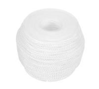 Toyvian Cuerda de Nylon Blanco para Persianas Romanas de 50 Metros, Cuerda Trenzada Versátil y Fácil de Tejer para Decoración de Ventanas y Colgado de Cuadros