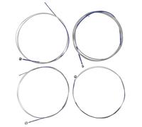 Toyvian Cuerdas Zhongruan de Acero Plata 4 Piezas Diseño Ergonómico para Accesorios de Instrumentos Musicales Tradicionales
