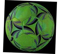 Toyvian de Fútbol Profesional para Entrenamiento Juvenil y de Fútbol 5 Pulgadas Diseño Ergonómico y Alta Visibilidad para Condiciones de Poca Luz