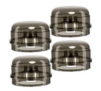 Toyvian De Seguridad Para Estufas De Gas 4 Tapas Transparentes Duraderos Fácil De Instalar