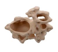 Toyvian Decoración Acuario Cerámica Cueva Escondite Peces Natural Seguro para Peceras