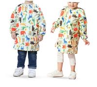 Toyvian Delantal De Pintura Impermeable Para Niños Bata De Arte Infantil Manga Larga Ropa Protectora Reutilizable Ideal Para Pintar Y Manualidades