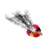 Toyvian Diadema Accesorio para Fiesta y Disfraz de Miedo y Halloween Telaraña y Rosas de Tela para Mujer y Niña Disfraz de Miedo