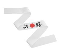 Toyvian Diadema Japonesa para Karate y Chef, Pañuelo Tradicional Samurái Liviano, Tamaño Único, Color Claro, Accesorio Multifuncional para Entrenamiento y Cocina, Diadema de Karate
