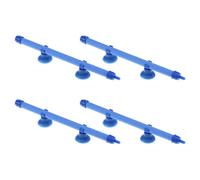 Toyvian Difusor de Aire para Acuario 10 Pulgadas Azul 4 Piezas Barra de Piedra Difusora de Oxígeno Sumergible Burbujeador de Aire para Pecera Oxigenación para Acuarios