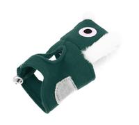Toyvian Disfraz para Pájaros Pequeños de Navidad con Diseño de Santa Claus Ropa de Cosplay para Periquitos Cacatúas y Agapornis y Costura S Verde