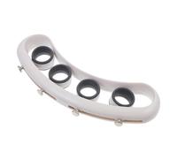 Toyvian Ejercitador de Dedos de Color Claro para Mano Izquierda, Expansor Práctico para Guitarra Electroacústica y Piano, Herramienta Compacta de Entrenamiento para Expansión