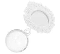 Toyvian Espejo Flotante para Ejercicios de Betta: Espejo Circular para Ejercicios de Betta con Bola Flotante, Juguetes para decoración de acuarios.